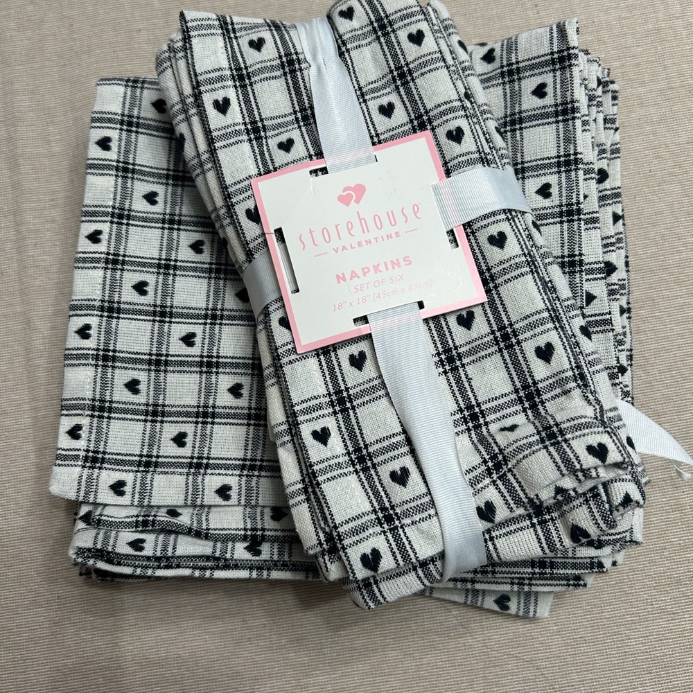 Valentine Heart Napkins
